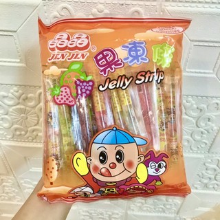 Thạch rau câu vị trái cây Jin Jin Đài Loan 390g