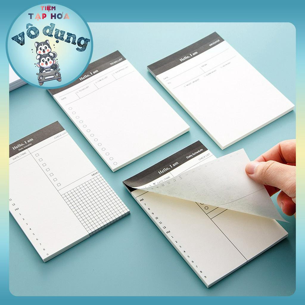 Sổ tay check list mỗi ngày, to-do list | Shopee Việt Nam