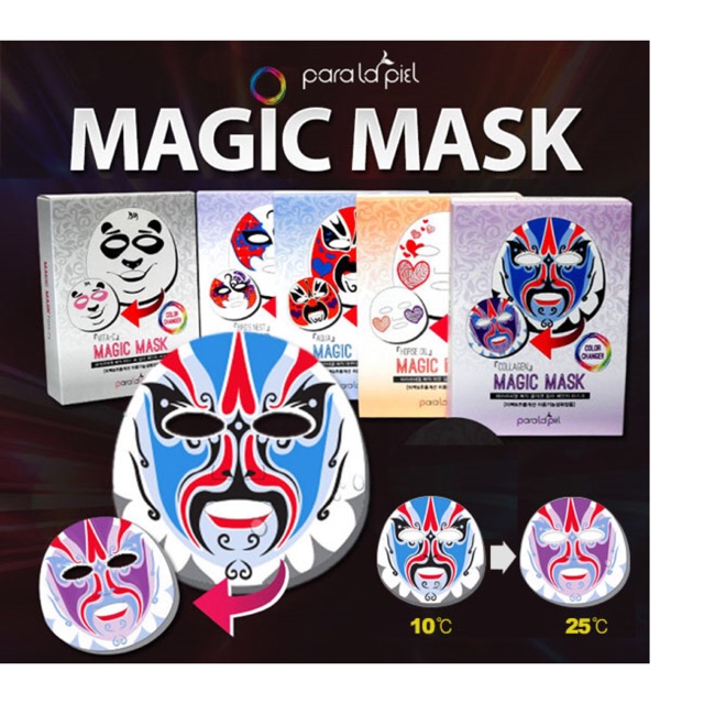 Mặt nạ đổi màu magic mask paralapiel | Shopee Việt Nam