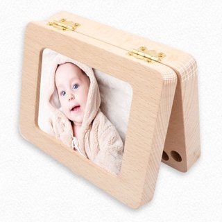 DE Organizer Lưu trữ răng sữa Khung ảnh Hộp răng rụng tóc cho thai nhi