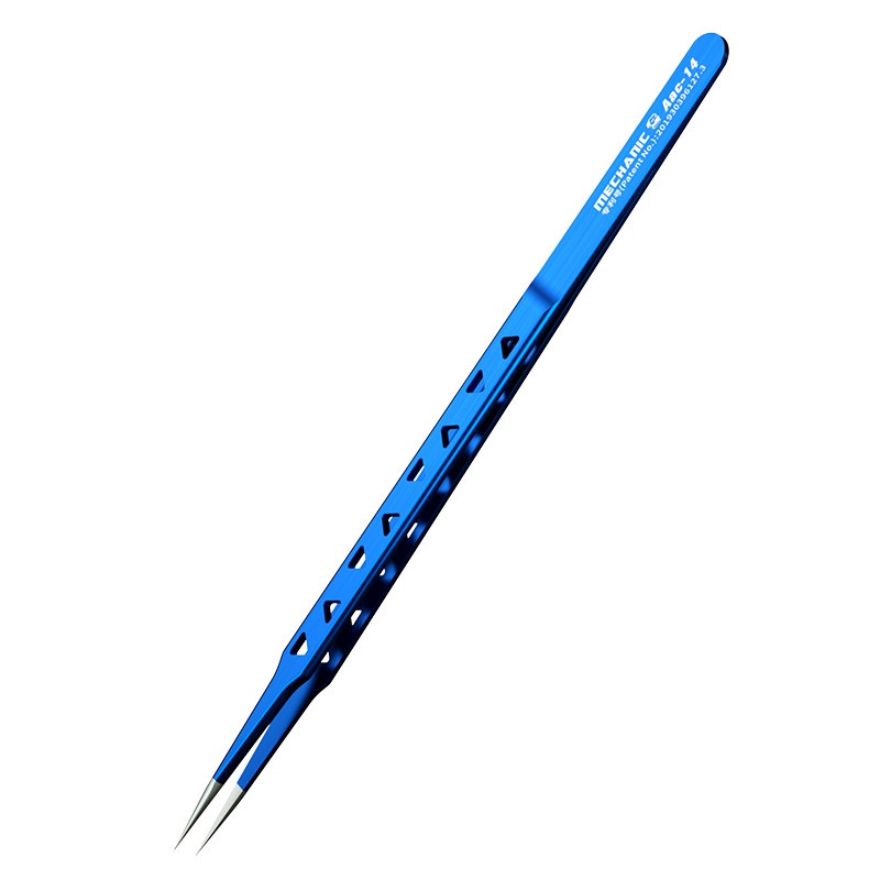 Mechanic aac-14 8-hole heat-dissipating tweezers, kéo dài và dày cao-độ cứng nhíp được sử dụng để sửa chữa điện thoại di động