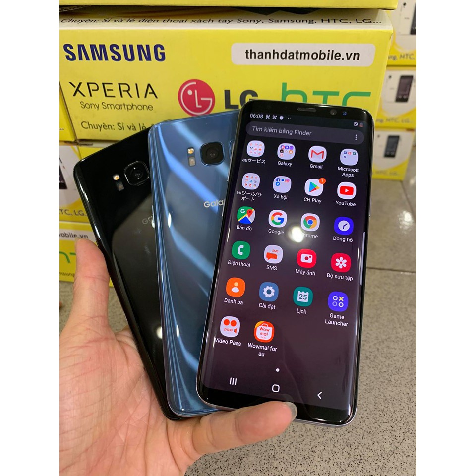 galaxy s8 au simフリー 超美品【1/4まで取り置き】