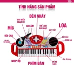 Đàn Organ Điện Tử Cho Bé Kèm Mic thu âm hát được và Bàn DJ Winfun 2068 — ảnh 5