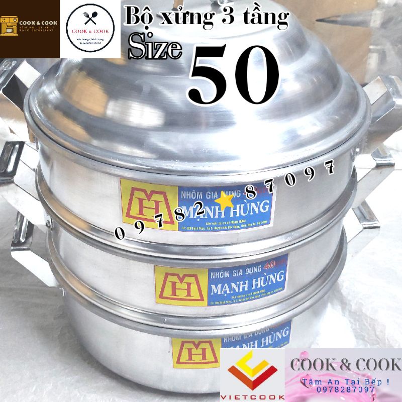 Xửng Hấp Nhôm 50cm - Giải Pháp Hấp Đồ Ăn Tiện Lợi Và Hiệu Quả