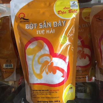 [Combo 2 gói] Bột sắn dây Quy Nguyên loại đặc biệt bột sắn dây nguyên chất 500g