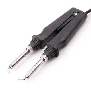 902 ESD SMD Double Soldering Iron Tweezer Handle Clip Heating Plier Soldering