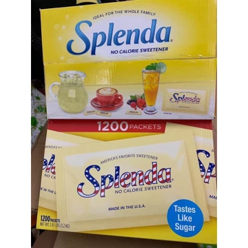 Combo 10 gói Đường ăn kiêng Splenda tốt cho người tiểu đường, ăn kiêng, DAS, Sweetener Sugar Replacement