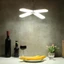 BÓNG ĐÈN LED 80W HÌNH QUẠT, 4 CÁNH SIÊU SÁNG, ĐIỀU CHỈNH GÓC SÁNG, Đèn Led Quạt Trần Mini Hiện Đại
