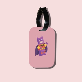Thẻ hành lý chodole loại tag hành lý làm bằng gỗ ép cán nhựa cao cấp cho túi xách balo du lịch in hình Batman Joker