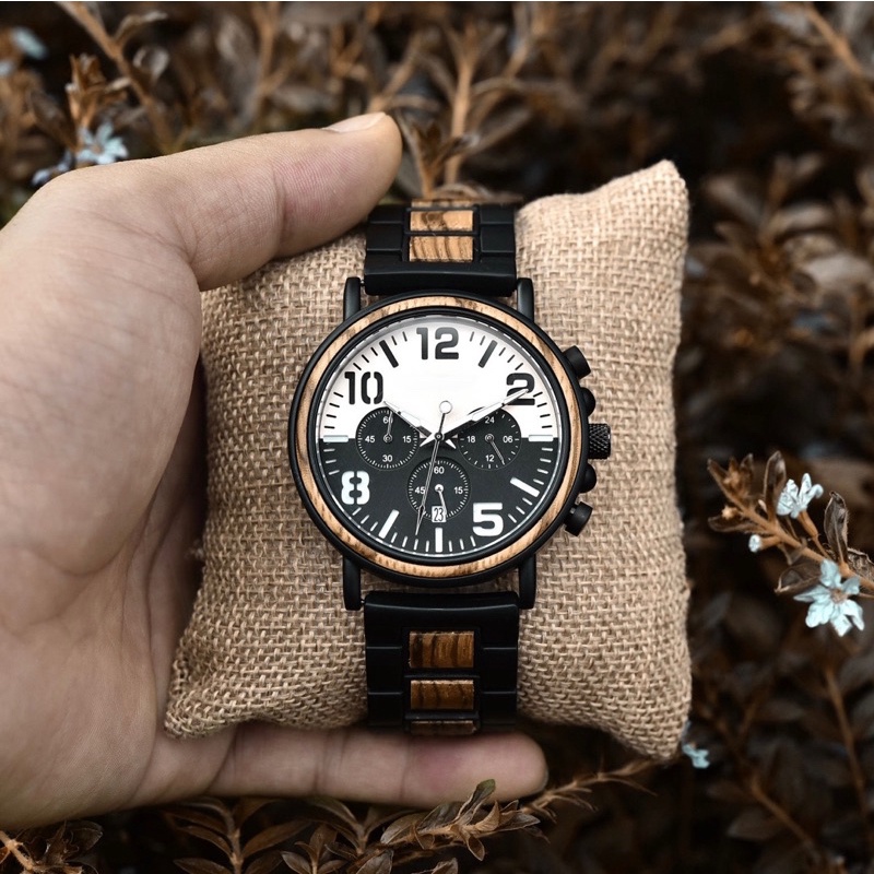 Đồng hồ đeo tay nam vỏ gỗ WoodWatch GR25-1A