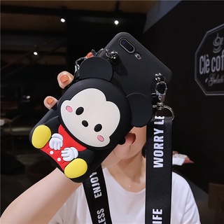 Vivo 1901 1902 1903 1904 1906 1907 1909 1910 1915 1919 1920 1935 1938 Búp bê búp bê mới Hoạt hình dễ thương Ví điện thoại chống sốc