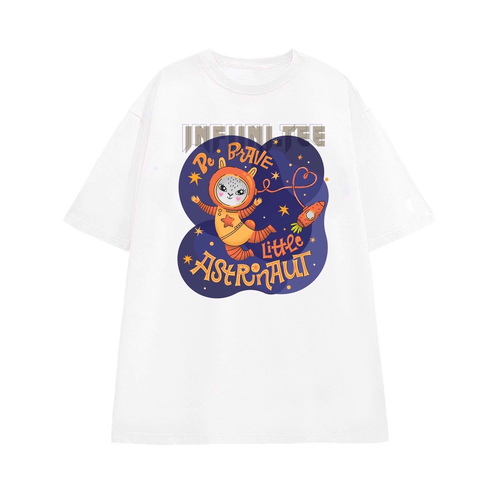 Áo thun INFINITEE Fni0829, Thun 100% Cotton - form rộng Unisex.