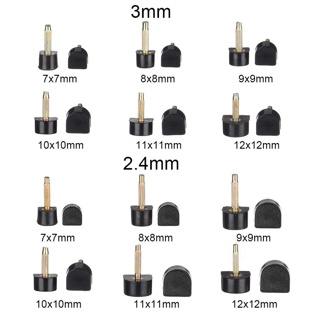FEDAOG 10 Chiếc Stiletto Thay Thế Nữ Gót Chân Chặn Bảo Vệ Sửa Chữa Giày Cao Gót Sửa Chữa Chân