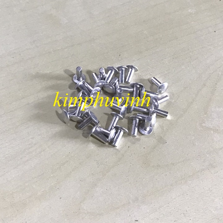 50 CON - 3x10mm ĐINH TÁN NHÔM - TÁN RIVE NHÔM - RIVE NHÔM | Shopee Việt Nam