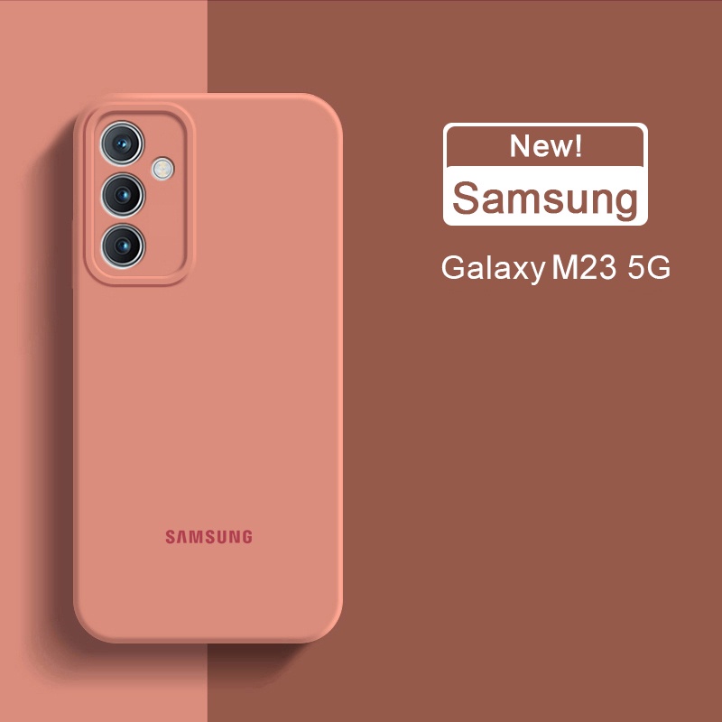 Ốp Điện Thoại Silicon Mềm Màu Kẹo Thời Trang Mới Cho Samsung Galaxy M23 M52 M33 M53 F23 5G M31 M21 M30S A04 4G M13 5G