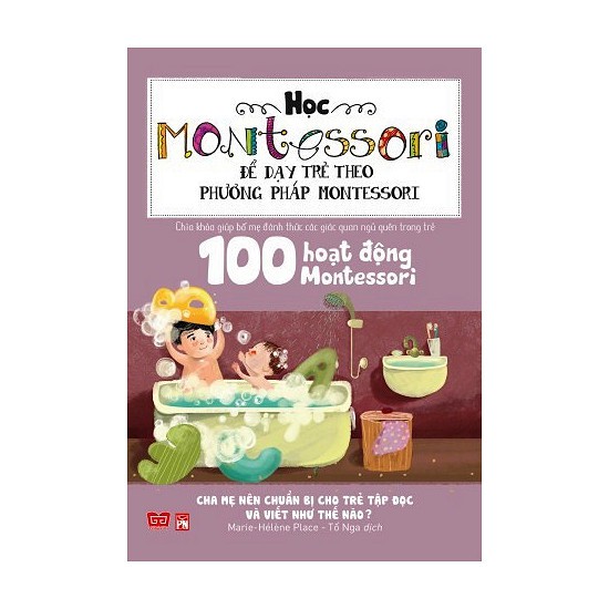 Ảnh Sách - Combo 4 Cuốn Học Montessori Để Dạy Trẻ Theo Phương Pháp Montessori - Tủ Sách Shop Bố Ken 3