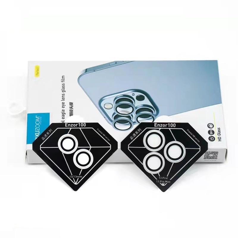 Kính Cường Lực Camera Kuzoom trong suốt cho iPhone 11promax/12prm/13prm/15/15pro/15pro max/16pro/16pro max