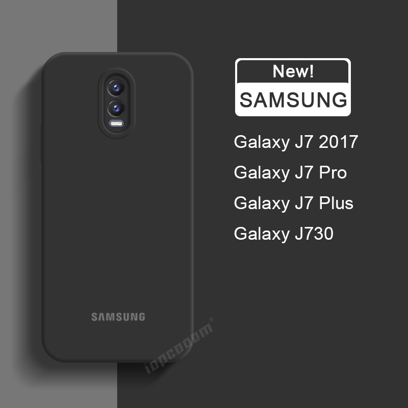 Màu Sắc Ốp Điện Thoại Silicon Mềm Bảo Vệ camera Cho samsung galaxy j7 2017 j730 j7 pro plus j530 j5 2015 j700 j500 j3 2016 j320