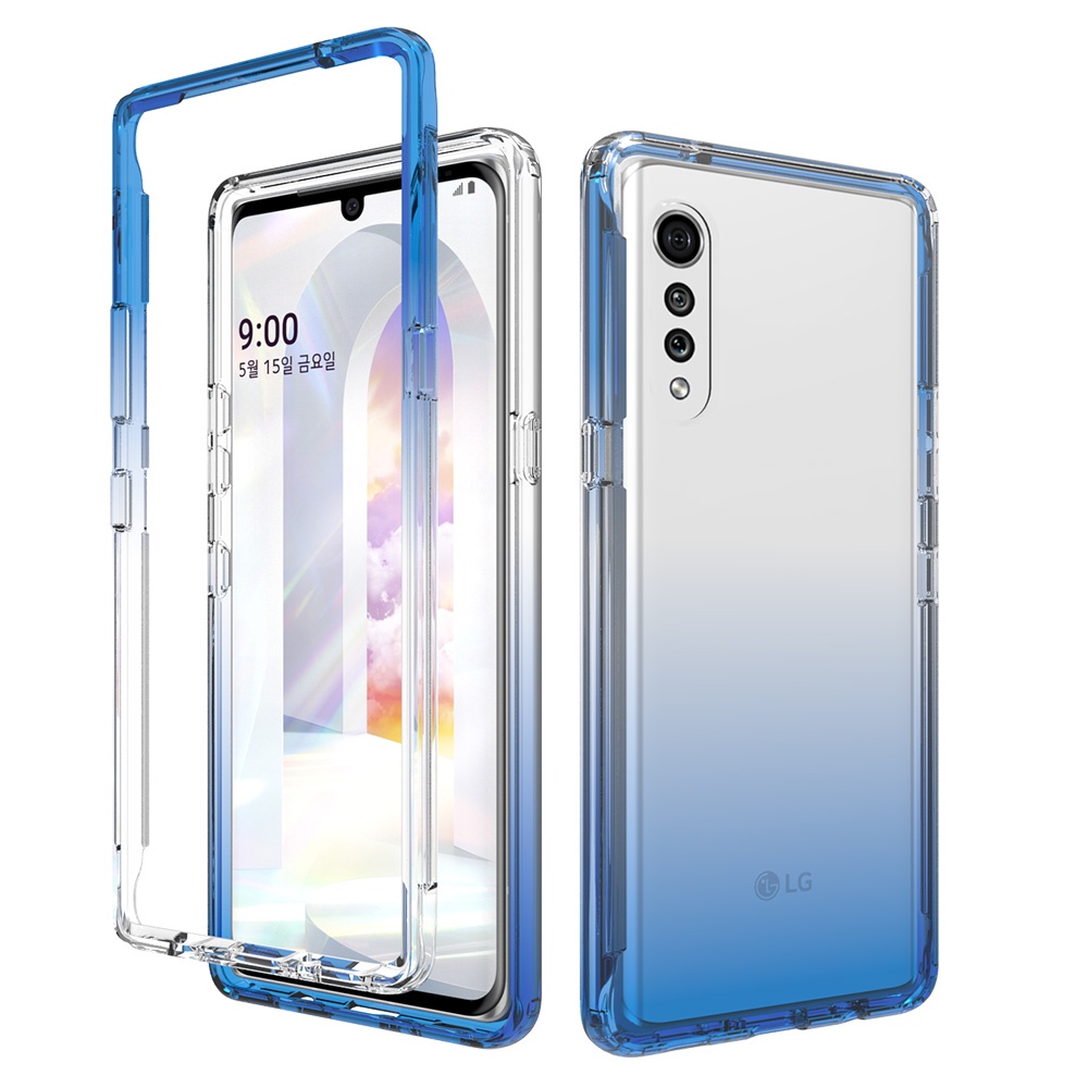 Ốp điện thoại bảo vệ hai trong một Vỏ bảo vệ LG VELVET 5G G9 Vỏ bảo vệ trong suốt Vỏ nén khí trọn gói Vỏ mềm Vỏ cứng