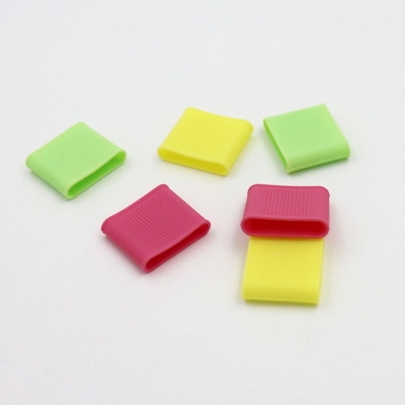 Set 10 Ống Silicone Bọc Ngón Tay Chơi Bóng Rổ / Tennis / Tất Cả Các Loại