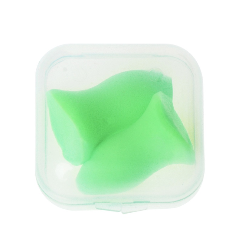 JoJo♥ 1 Pair Soft Foam Ear Plugs Tapered Travel Sleep Noise Prevention Earplugs