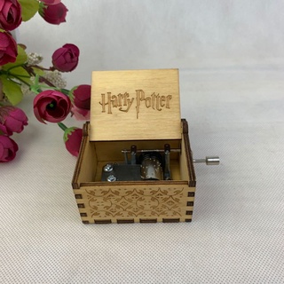 Hộp nhạc đồ chơi bằng gỗ nhiều phong cách tùy chọn kiểu Vintage