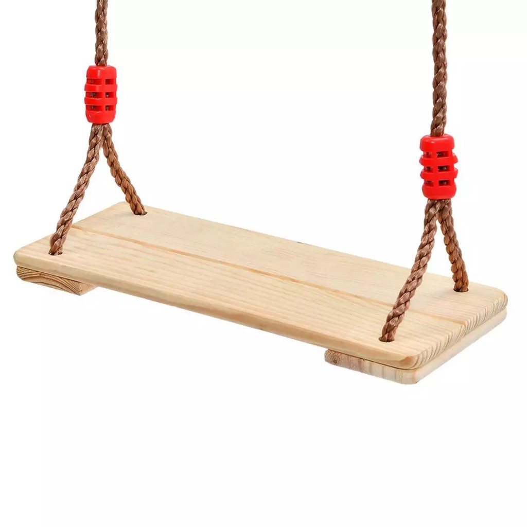Ghế Xích Đu Bằng Gỗ 150Kg, Ghế Có Thể Điều Chỉnh Dây Cho Trẻ Em Người Lớn Trò Chơi Ngoài Trời