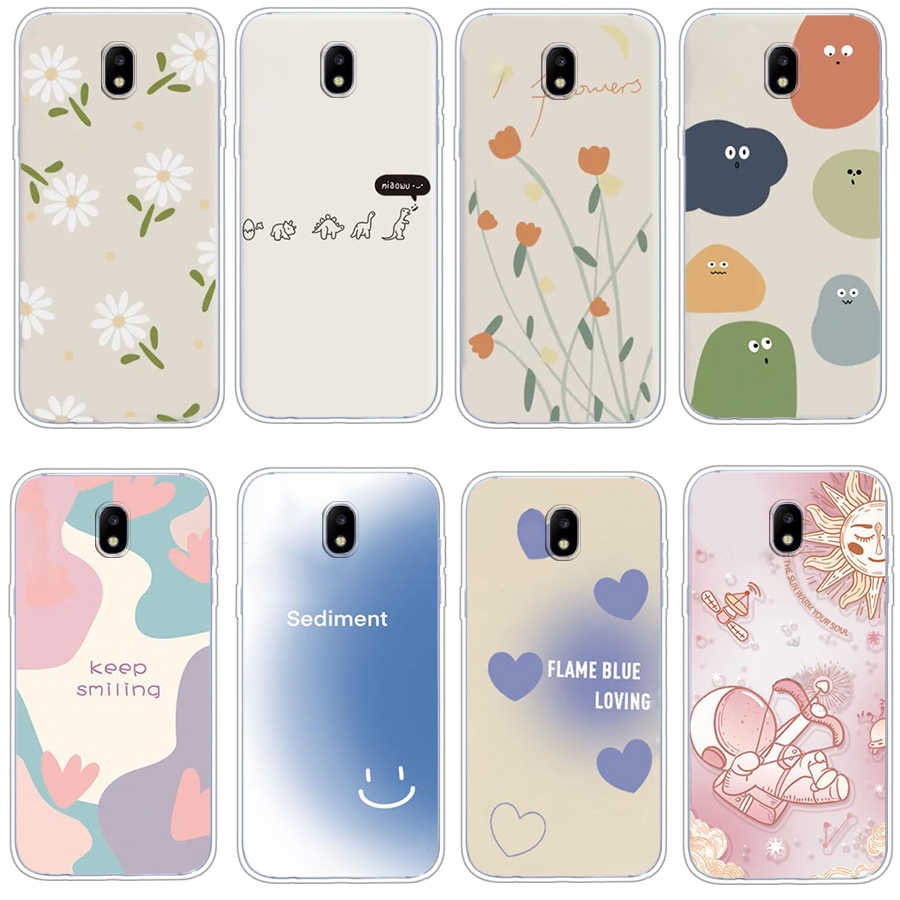 Ốp Điện Thoại TPU Dẻo In Họa Tiết Độc Đáo Thời Trang Cho Samsung Galaxy j3 pro 2017 j3 2016 J4 2018