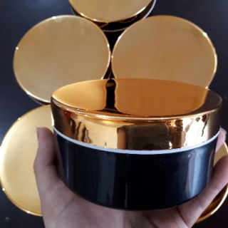 Hủ Kem Body Cao Cấp 200G Thân Đen Nắp Xi Vàng