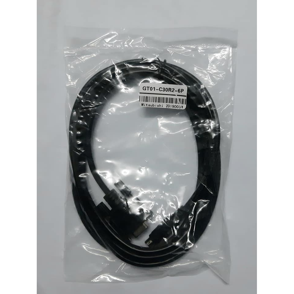 Cáp GT01-C30R2-6P kết nối HMI Mitsubishi với PLC Mitsubishi Q | Shopee ...
