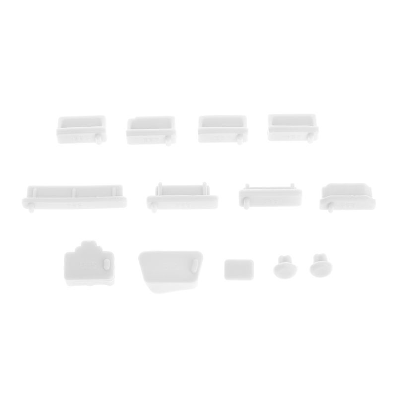 Set 13 Nút Silicon Mềm Chống Bụi Cắm Cổng Dữ Liệu USB Cho Laptop