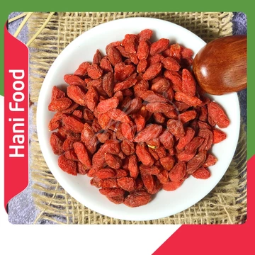 Kỷ Tử Đỏ (Câu Kỷ Tử) Ninh Hạ - Sấy Khô Quả To Đều Thuần Chủng 500g - Giúp Đẹp Da, Bổ Máu, Dễ Ngủ, Sáng Mắt 🌱 Hani Food