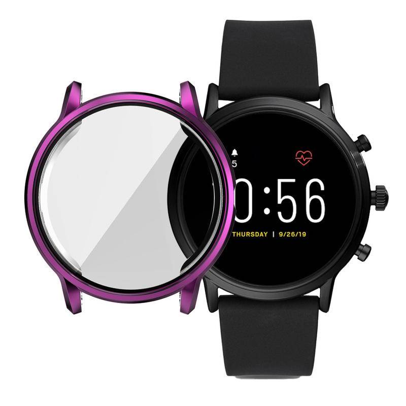 Vỏ bảo vệ màn hình 360 cho vỏ Fossil Gen 5 Vỏ TPU mềm Full Case cho phụ kiện đồng hồ thông minh Fossil Gen5