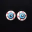 Mya 12 Chiếc Gói 23 Mm 27 Mm Nhiều Màu Sắc Halloween Nửa Quả Bóng Mắt Đáng Sợ Đồ Dùng Tiệc Halloween Kinh Dị Dạ Quang Bounce