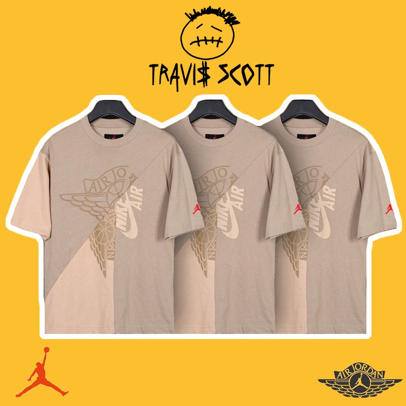 ⚡️[Best Quality] - Áo Tee Travis Scott Cactus Jack x Jordan T