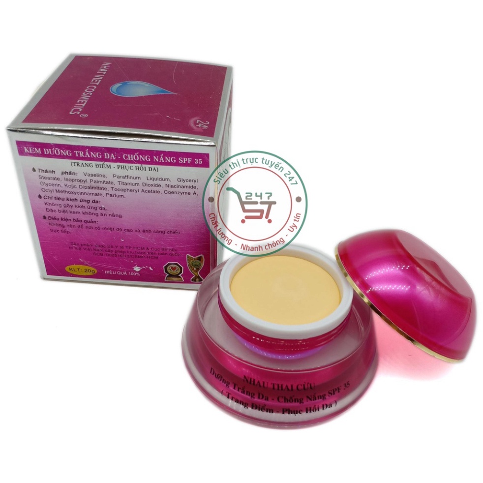 Kem dưỡng Trắng da mặt Chống nắng Giữ ẩm Ngừa lão hóa  ERons 17.2g (Hồng-Xám)