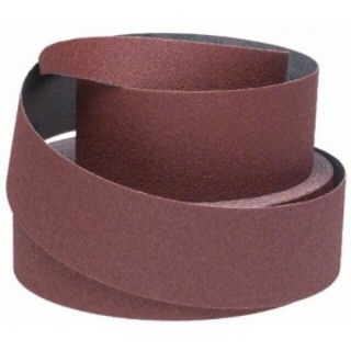 Nhám vải JB5 khổ 10 cm, giấy giáp vải đỏ AA cuộn 40 mét đủ loại hạt
