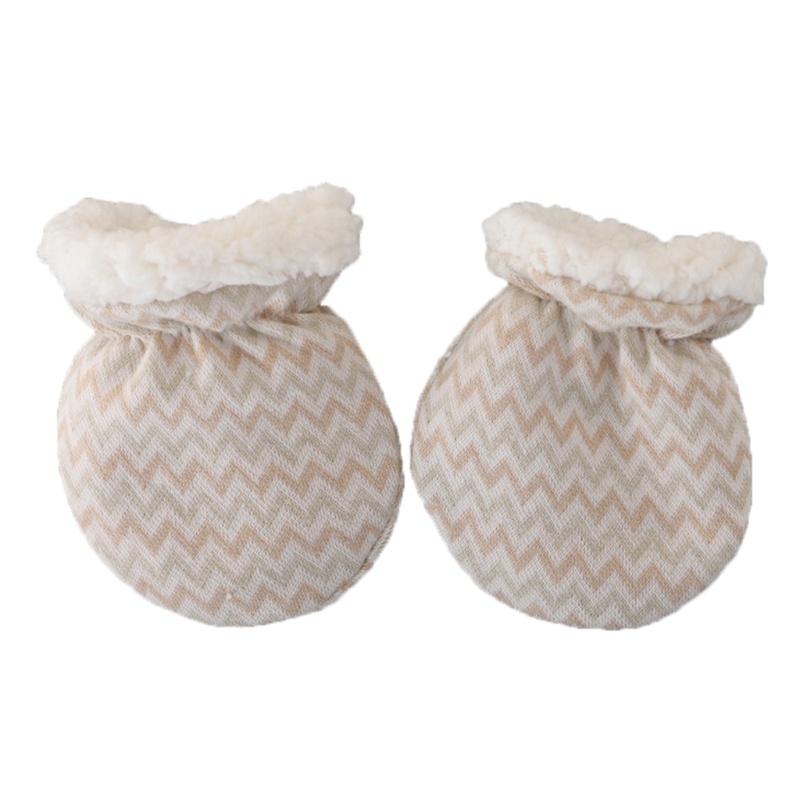 Găng tay chống trầy xước dày dành cho trẻ sơ sinh GODD để bảo vệ mặt bé Cotton Scratch Mit