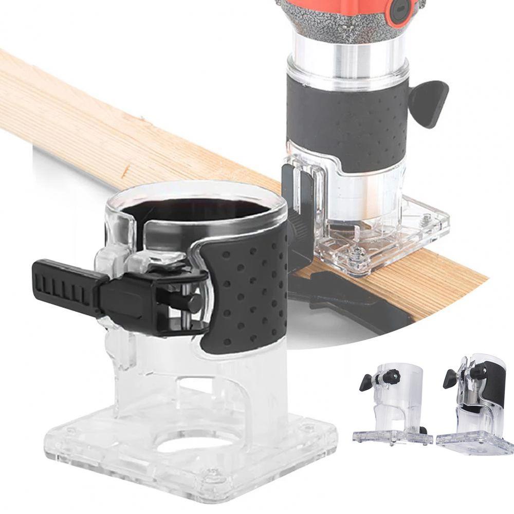 Máy cắt tỉa CATIYAHA Bảo vệ các bộ phận trong suốt Bộ định tuyến Đế công cụ điện Vỏ máy khắc