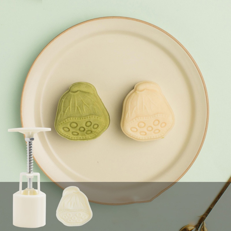 Khuôn trung thu lò xo - mẫu quả dứa 50g làm bánh dứa Khuôn bánh dứa