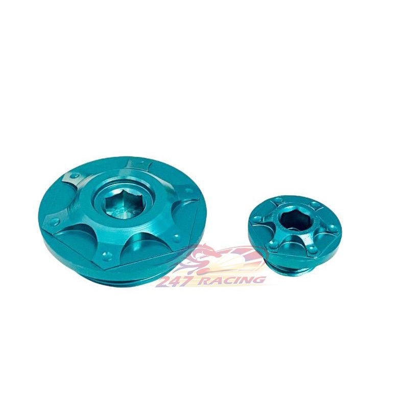 Ốc Mâm Lửa Xanh Lục Bảo gắn xe máy Sirius Exciter Winner Wave Dream Sonic ....