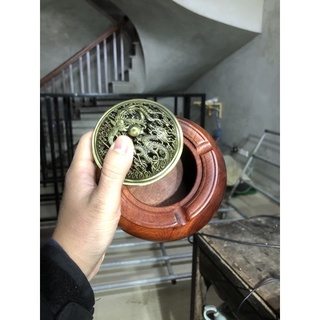 Gạt tàn gỗ hương có Nắp tiện lợi đa dụng sang trọng giá tại xưởng sản xuất
