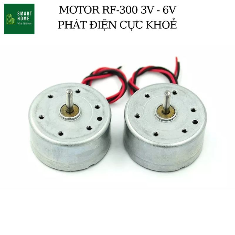 Mô Tơ Năng Lượng Mặt Trời Mini 300 5500rpm Dc 3v - 6v Tiện Dụng ...