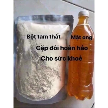 gói 500gr bột tam thất + 500gr mật ong