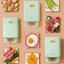 Máy làm bánh waffle BEAR 600W 2 bộ khuôn chống dính teflon cao cấp