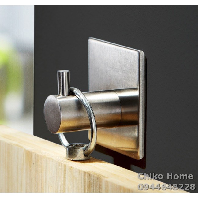 Móc inox 304 dán 3M siêu chắc có mấu | Shopee Việt Nam
