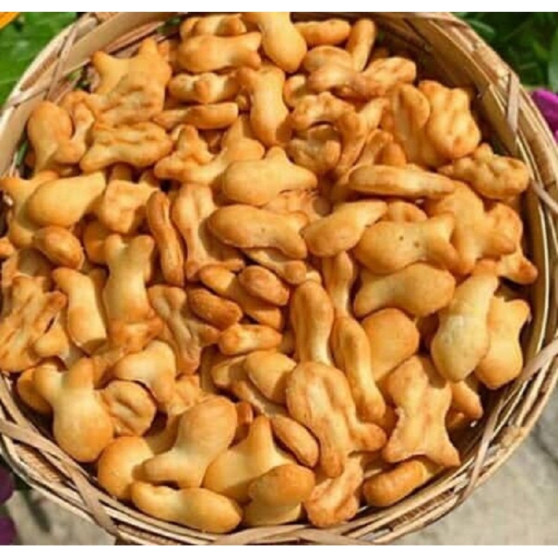 Bánh Quy Ca Bơ Ăn vặt tuổi thơ lon 220g