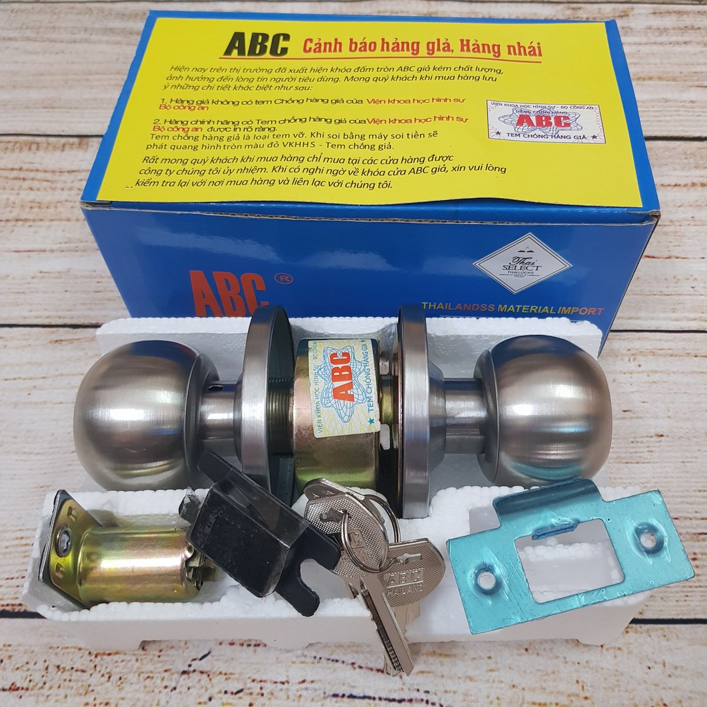 Khóa Tay Nắm Tròn ABC chính hãng | Shopee Việt Nam