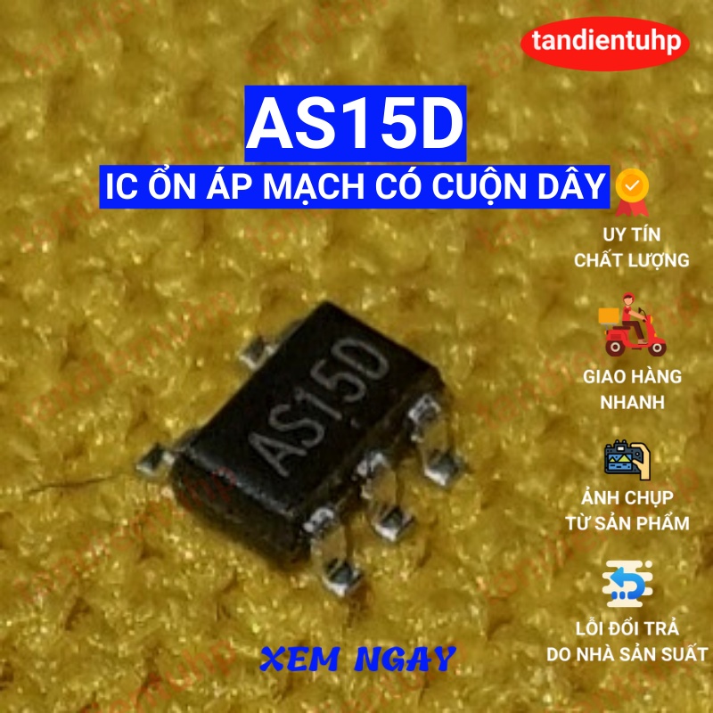 10 IC HẠ ÁP DC/DC ỔN ÁP MẠCH CÓ GHÉP CUỘN DÂY AS15D MT3410/ AS11DB ...
