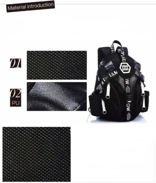 BA LÔ Triple X phong cách NINJA+ Kèm phụ kiện